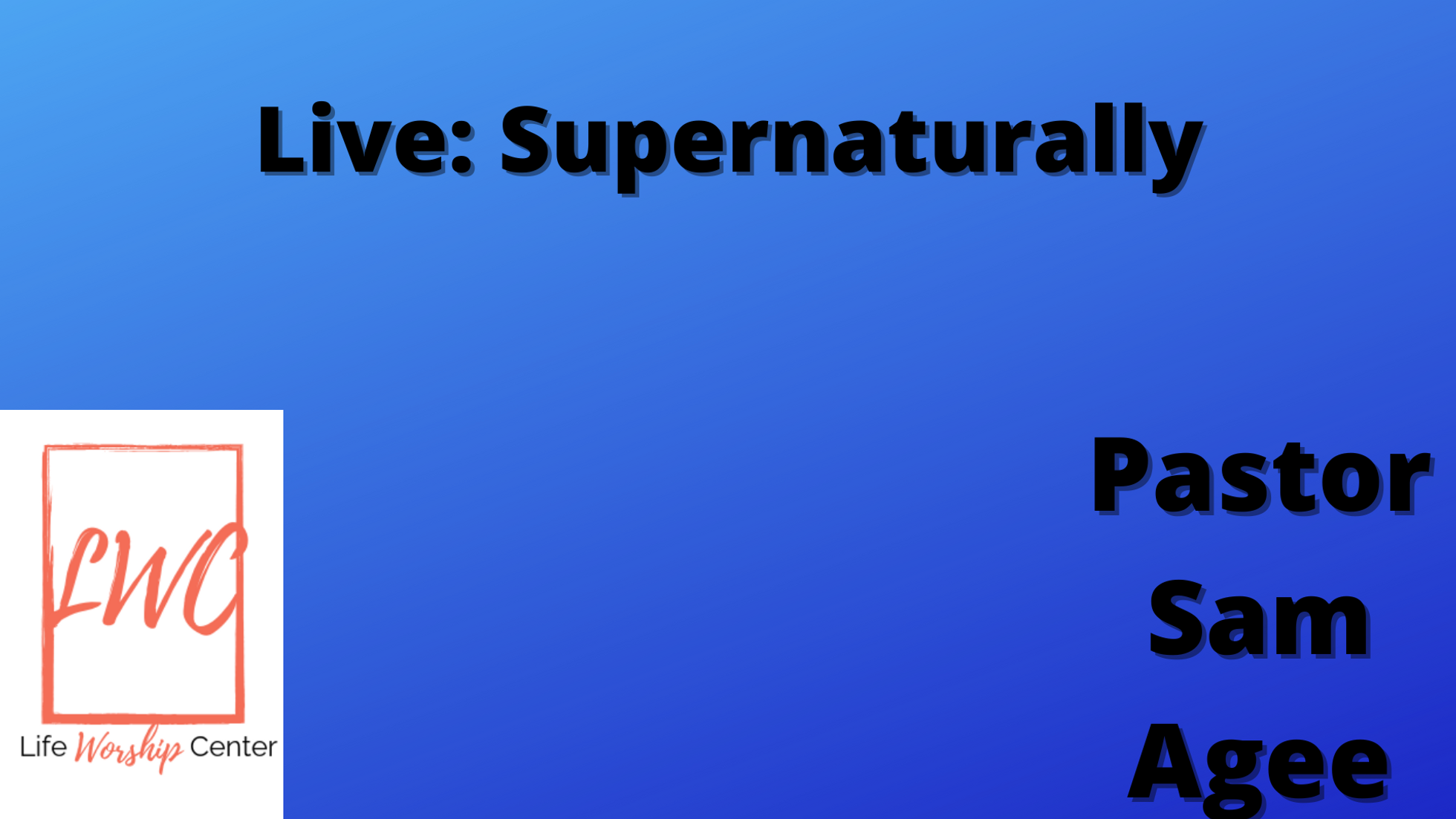 Live: Supernaturally